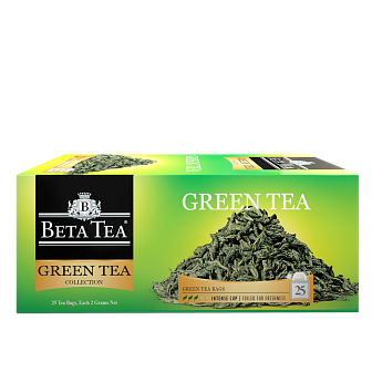Бета Зеленый Чай, 25x2 гр