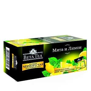 Бета Чай Мята и Лимон, 25x1,5